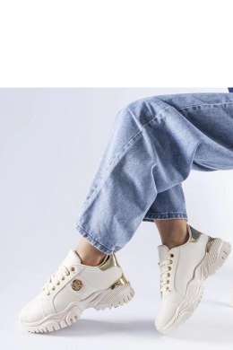 Beżowe sneakersy na masywnej podeszwie Arpaia - Solea Solea