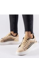Beżowe sneakersy z brokatem Briercliff - Solea Solea Beżowe sneakersy z brokatem Briercliff - Solea Solea