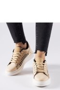 Beżowe sneakersy z brokatem Briercliff - Solea Solea Beżowe sneakersy z brokatem Briercliff - Solea Solea
