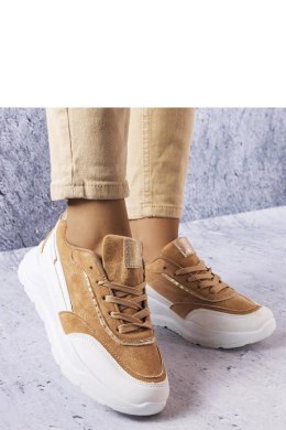 Beżowe sneakersy z eko-zamszu Dupuis - Solea Solea