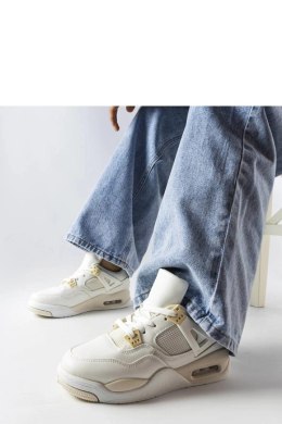 Beżowe sneakersy z łączonych materiałów Malas - Solea Solea