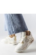 Beżowe sneakersy z łączonych materiałów Malas - Solea Solea Beżowe sneakersy z łączonych materiałów Malas - Solea Solea