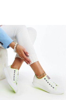 Białe damskie trampki z kolorem CROSS JEANS - Solea Solea