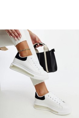 Białe sneakersy na wysokiej podeszwie Zrina - Solea Solea