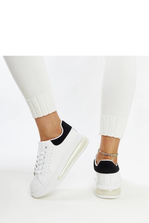 Białe sneakersy na wysokiej podeszwie Zrina - Solea Solea Białe sneakersy na wysokiej podeszwie Zrina - Solea Solea