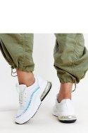 Białe sneakersy z hologramem Jelka - Solea Solea Białe sneakersy z hologramem Jelka - Solea Solea