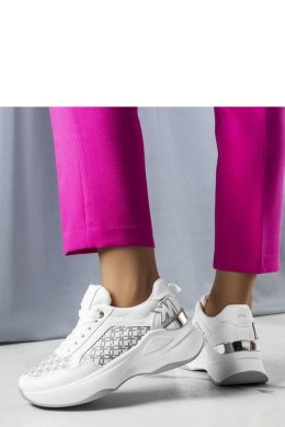 Białe sneakersy z monogramem Margie - Solea Solea