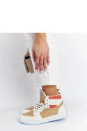 Biało-beżowe sneakersy za kostkę Eagan - Solea Solea Biało-beżowe sneakersy za kostkę Eagan - Solea Solea
