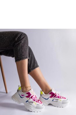 Biało-rózowe sneakersy sportowe Sulamita - Solea Solea
