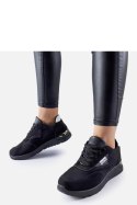 Czarne materiałowe sneakersy Geraldino - Solea Solea