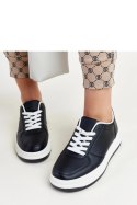 Czarne sneakersy na platformie Cvita - Solea Solea