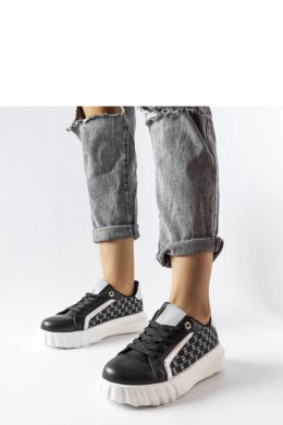 Czarne sneakersy na platformie Giuseppe - Solea Solea