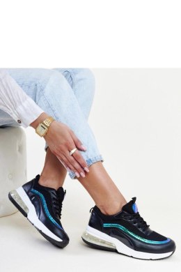 Czarne sneakersy z hologramem Jelka - Solea Solea