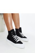 Czarne wysokie trampki Vinka - Solea Solea Czarne wysokie trampki Vinka - Solea Solea