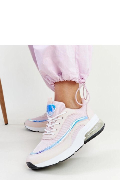 Różowe sneakersy z hologramem Jelka - Solea Solea Różowe sneakersy z hologramem Jelka - Solea Solea