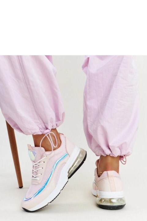 Różowe sneakersy z hologramem Jelka - Solea Solea Różowe sneakersy z hologramem Jelka - Solea Solea