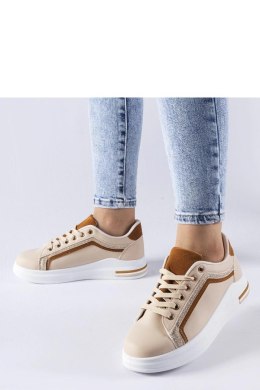 Beżowe sneakersy na platformie Mayfield - Solea Solea