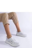 Białe sneakersy na grubej podeszwie Sierra - Solea Solea Białe sneakersy na grubej podeszwie Sierra - Solea Solea