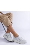 Białe sneakersy na grubej podeszwie Sierra - Solea Solea Białe sneakersy na grubej podeszwie Sierra - Solea Solea