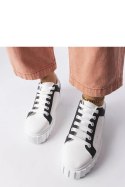 Białe sneakersy na platformie Gosselin - Solea Solea Białe sneakersy na platformie Gosselin - Solea Solea