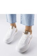 Białe sneakersy z beżowymi wstawkami Margarita - Solea Solea Białe sneakersy z beżowymi wstawkami Margarita - Solea Solea