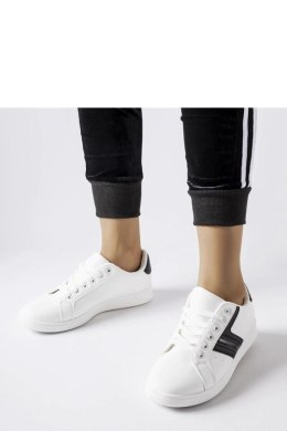 Białe sneakersy z czarnymi wstawkami Rizzo - Solea Solea