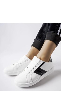Białe sneakersy z czarnymi wstawkami Rizzo - Solea Solea