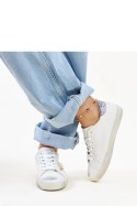 Białe sneakersy z efektem ,,znoszenia`` Gombola - Solea Solea Białe sneakersy z efektem ,,znoszenia`` Gombola - Solea Solea