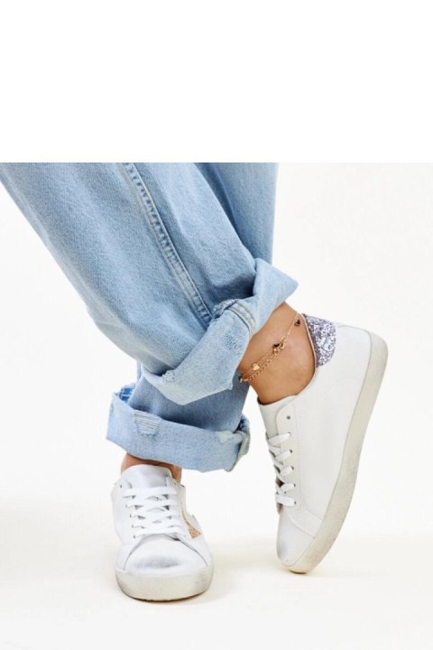 Białe sneakersy z efektem ,,znoszenia`` Gombola - Solea Solea Białe sneakersy z efektem ,,znoszenia`` Gombola - Solea Solea