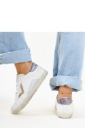 Białe sneakersy z efektem ,,znoszenia`` Gombola - Solea Solea Białe sneakersy z efektem ,,znoszenia`` Gombola - Solea Solea