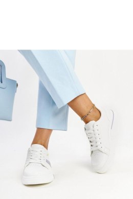 Białe sneakersy z kolorem Zorica - Solea Solea