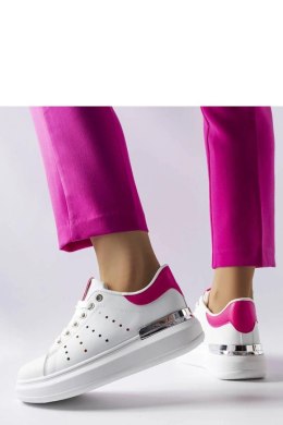 Białe sneakersy z kolorową perforacją Chalut - Solea Solea