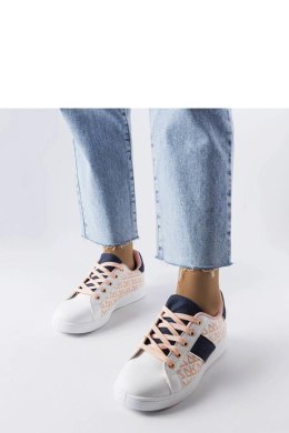 Białe sneakersy z kolorowymi wstawkami Kessla - Solea Solea