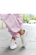Białe sneakersy z ozdobnym paskiem Grada - Solea Solea Białe sneakersy z ozdobnym paskiem Grada - Solea Solea