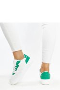 Białe sneakersy z zielonym akcentem Fournie - Solea Solea Białe sneakersy z zielonym akcentem Fournie - Solea Solea