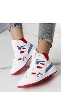Białe sneakersy za kostkę Marjorie - Solea Solea Białe sneakersy za kostkę Marjorie - Solea Solea