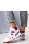 Białe sneakersy za kostkę Marjorie - Solea Solea Białe sneakersy za kostkę Marjorie - Solea Solea