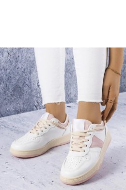 Biało-różowe damskie sneakersy Marcella - Solea Solea