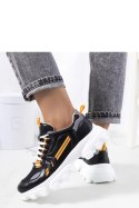 Czarne sneakersy damskie Bernier - Solea Solea Czarne sneakersy damskie Bernier - Solea Solea