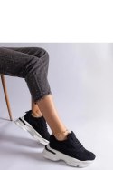 Czarne sneakersy na grubszej podeszwie Guerrera - Solea Solea Czarne sneakersy na grubszej podeszwie Guerrera - Solea Solea