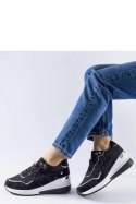 Czarne sneakersy na koturnie Pisignano - Solea Solea Czarne sneakersy na koturnie Pisignano - Solea Solea