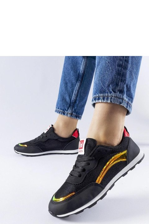 Czarne sportowe sneakersy Caviour - Solea Solea Czarne sportowe sneakersy Caviour - Solea Solea