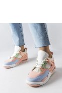 Różowe sneakersy z łączonych materiałów Malas - Solea Solea Różowe sneakersy z łączonych materiałów Malas - Solea Solea