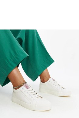 Białe damskie trampki eko skora CROSS JEANS - Solea Solea