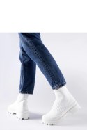 Białe sneakersy z elastyczną cholewką Varden - Solea Solea Białe sneakersy z elastyczną cholewką Varden - Solea Solea