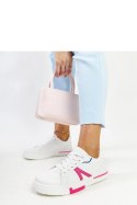 Białe sneakersy z różem Zorica - Solea Solea Białe sneakersy z różem Zorica - Solea Solea