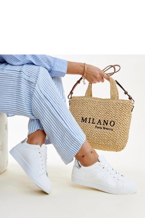 Biało-srebrne sneakersy Akila - Solea Solea Biało-srebrne sneakersy Akila - Solea Solea
