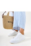 Biało-srebrne sneakersy Akila - Solea Solea Biało-srebrne sneakersy Akila - Solea Solea