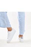 Biało-srebrne sneakersy Akila - Solea Solea Biało-srebrne sneakersy Akila - Solea Solea