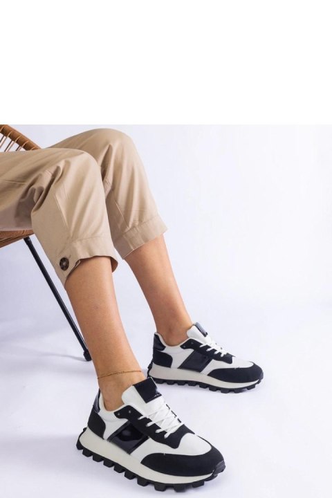 Czarne sneakersy z widocznym protektorem Restia - Solea Solea Czarne sneakersy z widocznym protektorem Restia - Solea Solea